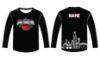 Black long sleeve shirt with Primetime design